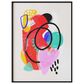 HOMLUX 24" x 18" Canvas Art with Black Frame in Multicolor, , large