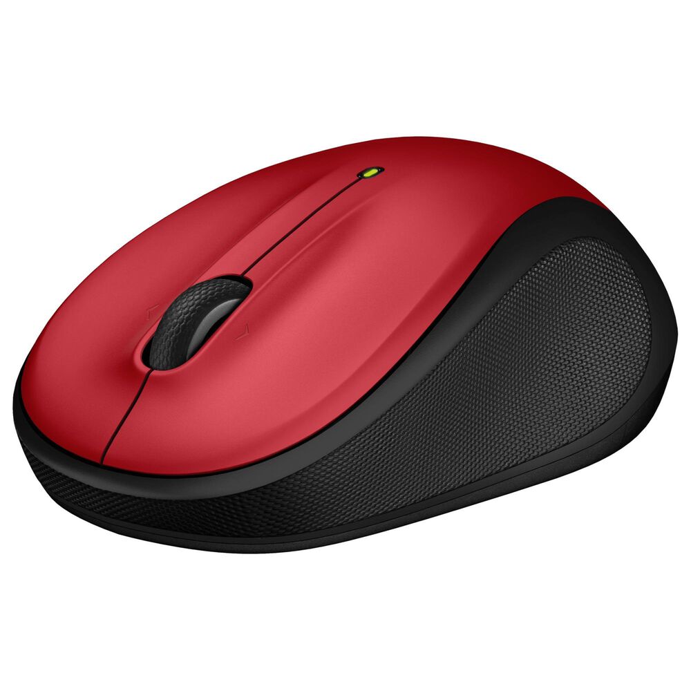 Logitech M325S Optical Compact Ambidextrous Wireless Mouse in Red, , large