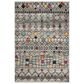 Safavieh Adirondack ADR204F 3" x 5" Light Grey and Fuchsia Area Rug, , large