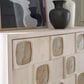 Chapel Hill Bar and Game Room 2-Door Contemporary Bar Cabinet in Stone, , large