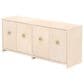 Sauder Grand Coast 57" TV Credenza in Dove Linen, , large