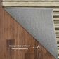 Dalyn Rug Company Soft Essentials Striped Chocolate 3" x 5" Indoor/Outdoor Area Rug, , large