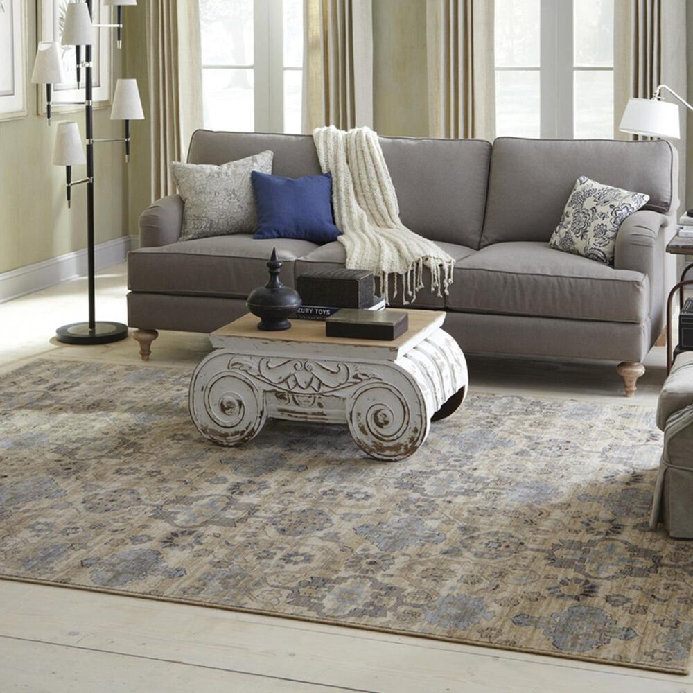 Oriental Weavers Vintage 4929Y 3'10" x 5'5" Beige Area Rug, , large