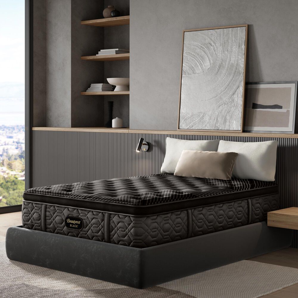 Beautyrest Black Series 1 Medium Pillow Top Queen Mattress, , large