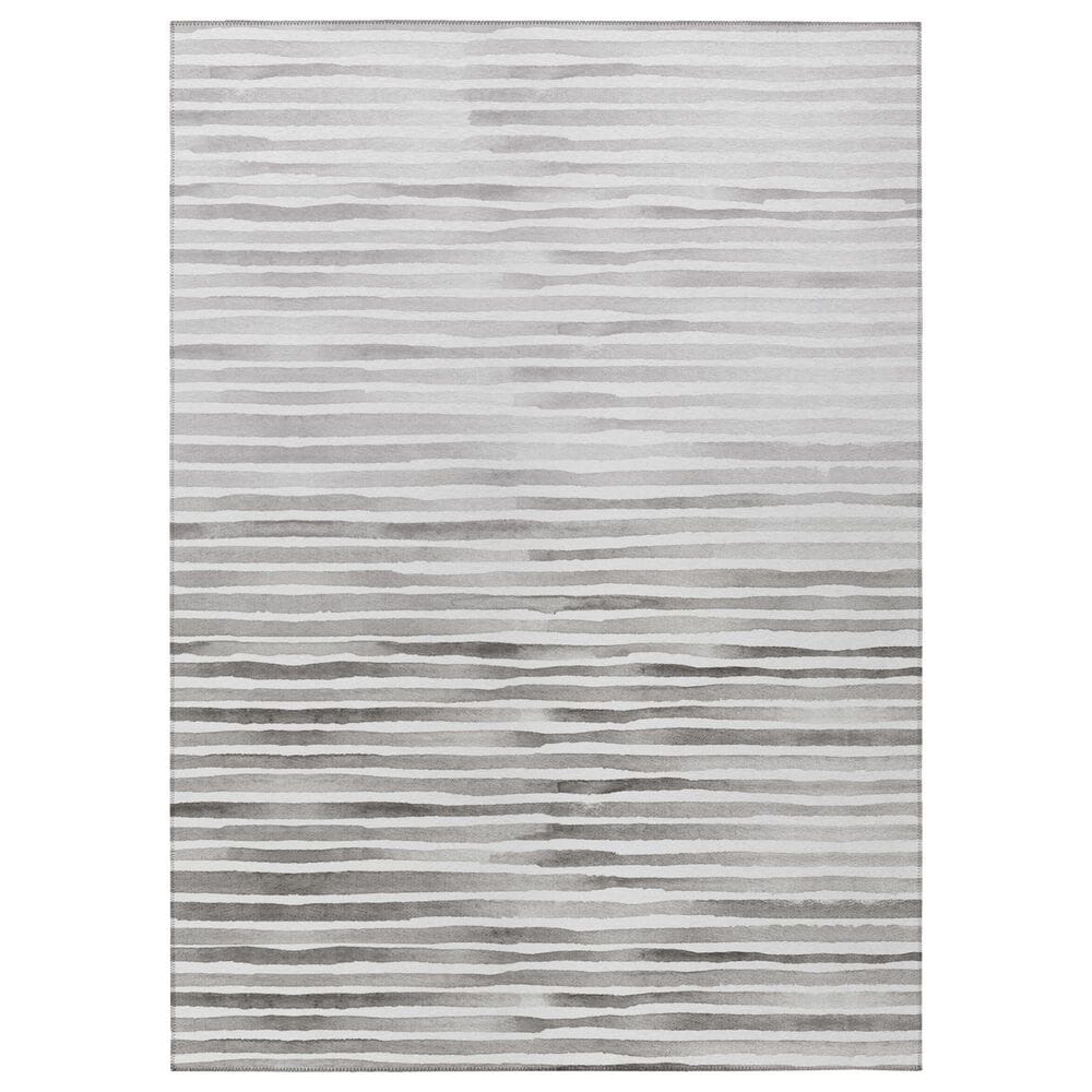 Dalyn Rug Company Seabreeze 8" Round Pewter Area Rug, , large