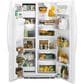 GE Appliances 21.9 Cu. Ft. Counter-Depth Side by Side Refrigerator in White, , large