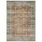 Oriental Weavers Charleston Distressed 3"6" x 5"6" Rust Area Rug, , large