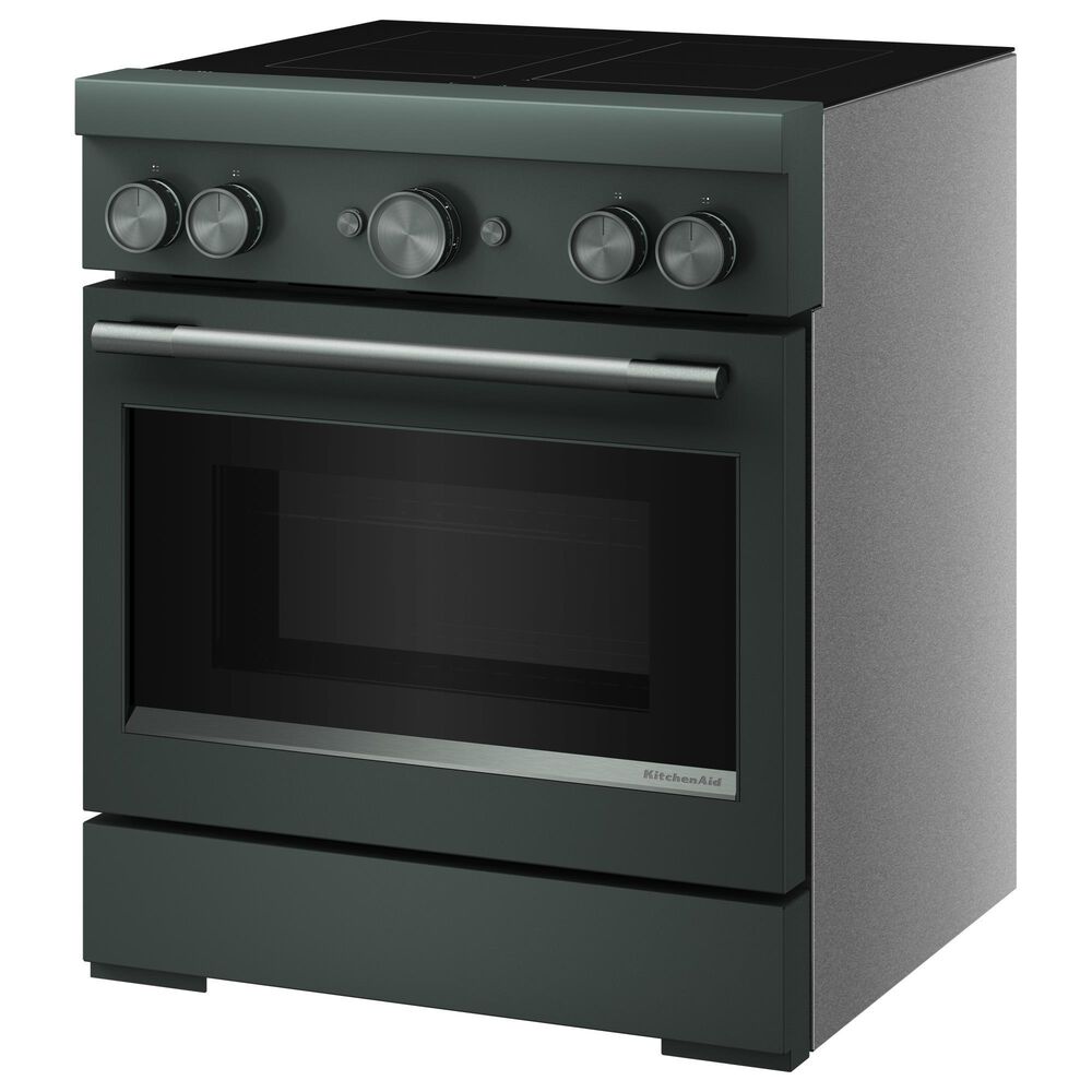 KitchenAid 4.1 Cu. Ft. Freestanding Induction Range in Juniper, , large
