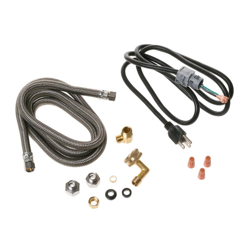 GE Parts & Filters Universal 6" Dishwasher Connector Kit with Adapter & Power Cord, , large