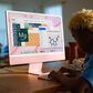 Apple 24" iMac All-in-One Desktop | Apple M1 - 8GB RAM - Apple M1 8-Core - 256GB SSD in Blue, , large