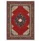 Oriental Weavers Lilihan Medallion 5503M 9"10" x 12"10" Red Area Rug, , large