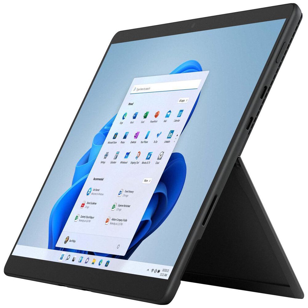Microsoft Surface Pro 8 13 11th Gen Intel Core Processor 8GB Memory 256GB SSD (Latest Model) - Graphite, , large