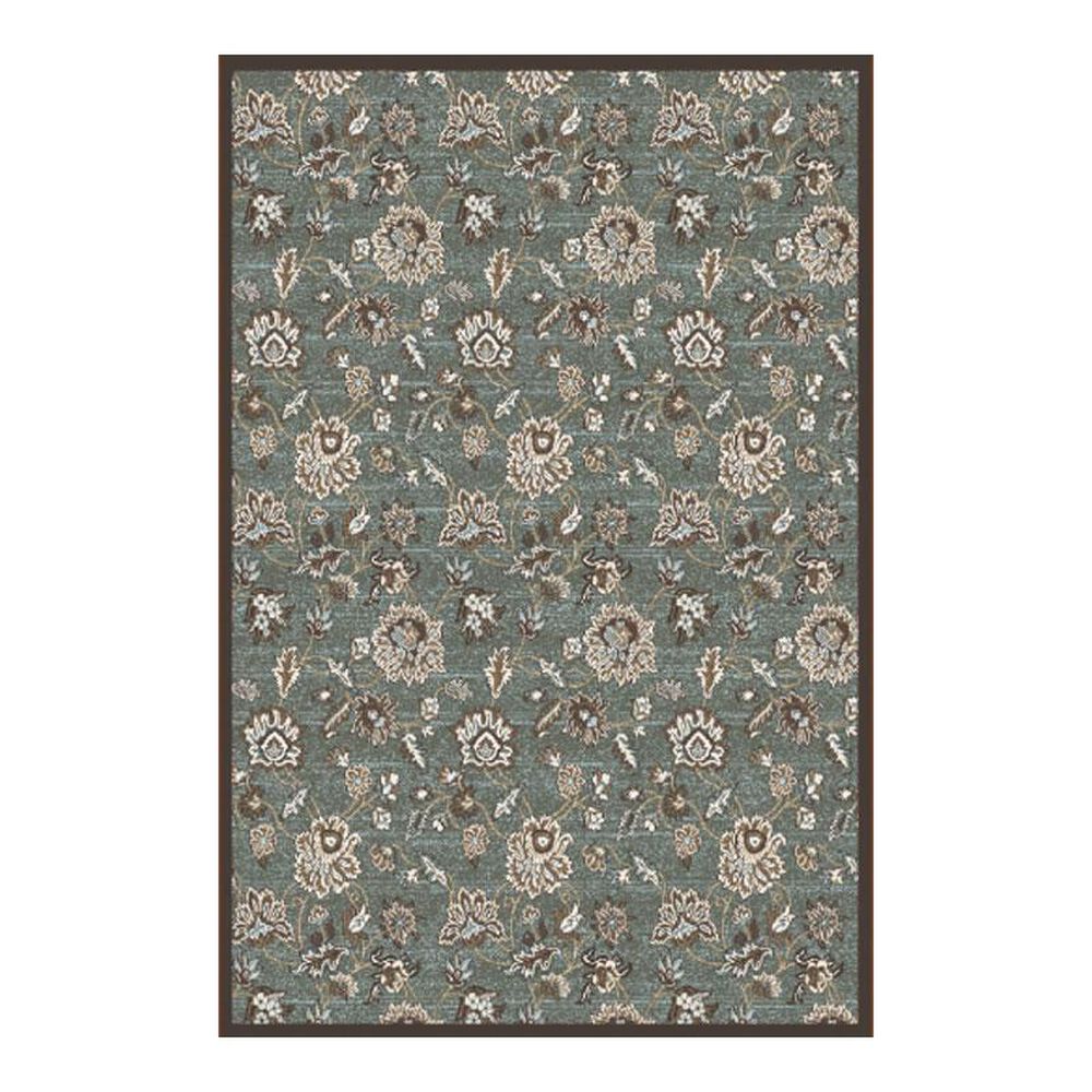 Radici USA Pisa 3475 3'3" x 4'11" Light Green Area Rug, , large