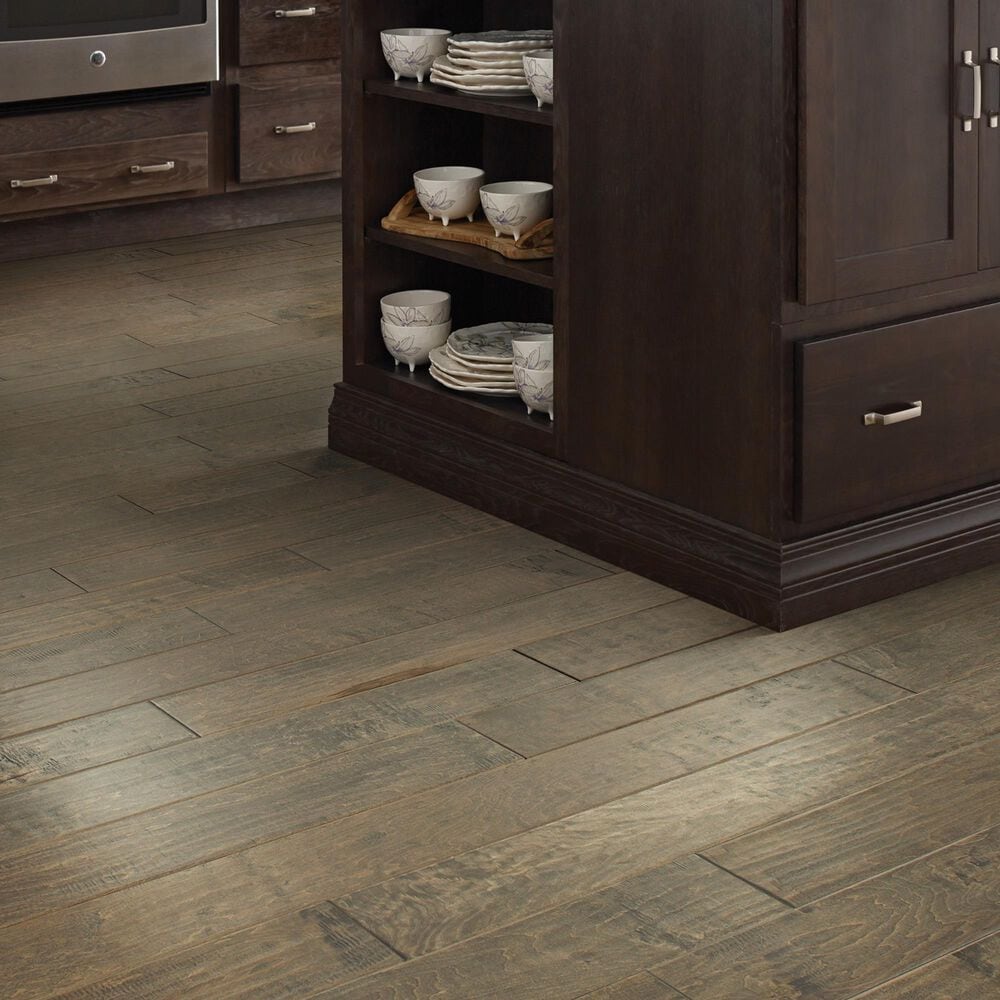 Shaw Fairbanks Timberwolf Maple 6 3/8&quot; Engineered Hardwood, , large