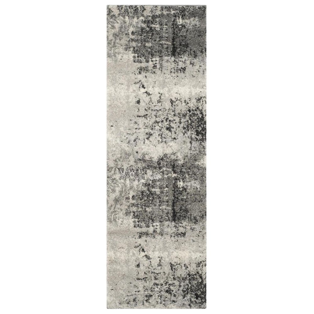 Safavieh Retro RET2139-7980 2"3" x 13" Light Grey and Grey Runner, , large
