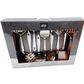 Housewares International 10-Piece Serving Set in Stainless Steel, , large