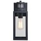 Vaxcel Lombard 4.75" 1-Light Outdoor Motion Sensor Wall Lantern in Textured Black, , large