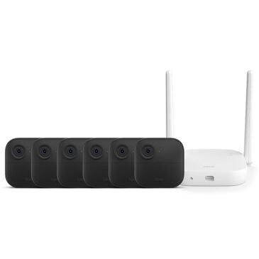 Blink Outdoor 4 XR 6-Camera Wireless System in Black, , large