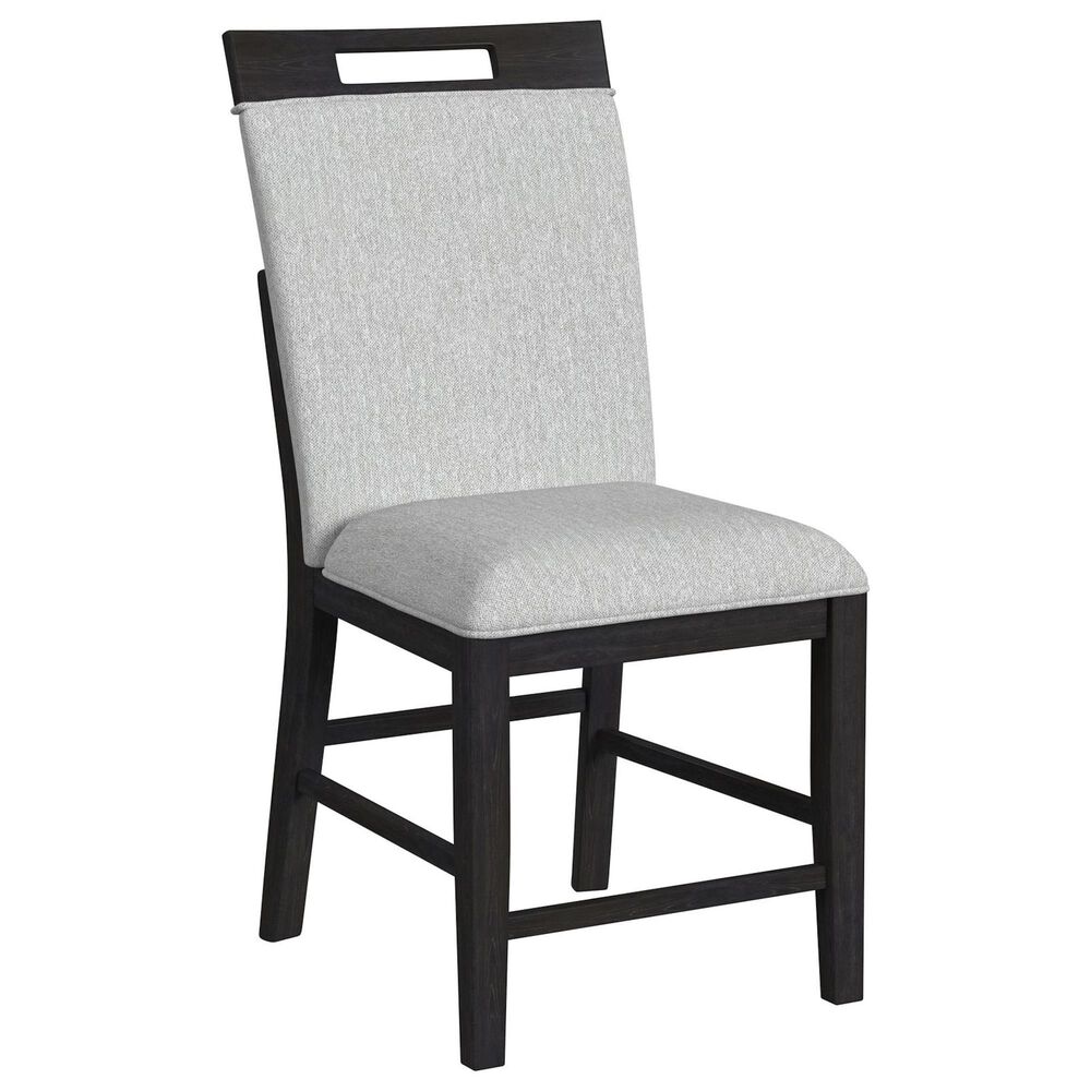 Mayberry Hill Transcend 6-Piece Rectangular Counter Height Dining Set in Charcoal, , large