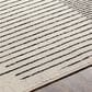 Surya Pisa 6" x 7"9" Black, Ivory and Gray Area Rug, , large
