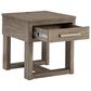 Ashley Loyaska End Table in Grayish Brown and White, , large