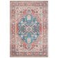 Loloi II Skye SKY-05 2"3" x 3"9" Brick and Ocean Scatter Rug, , large
