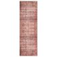 Loloi Loren LQ-05 2"6" x 7"6" Eggplant and Crimson Runner, , large