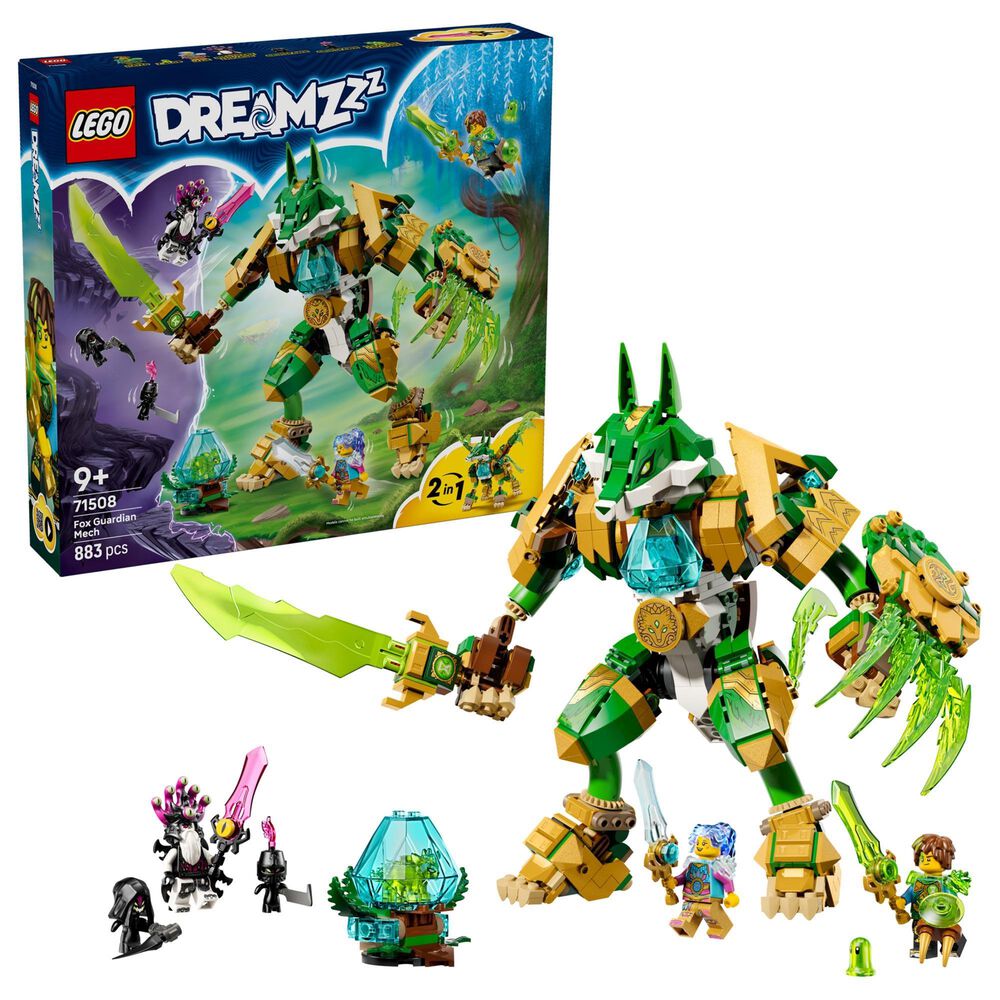 LEGO DREAMZzz Fox Guardian Mech Building Set, , large