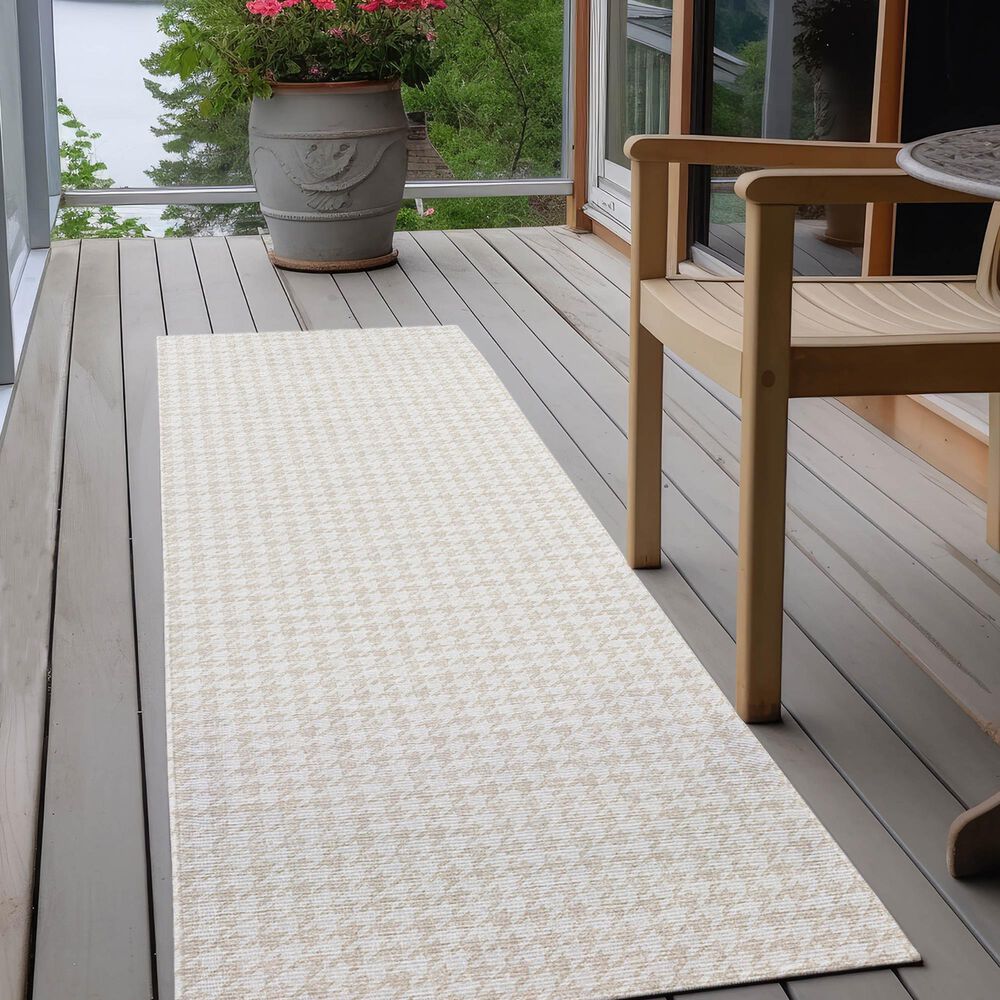 Dalyn Rug Company Hinton 2&#39;3&quot; x 10&#39; Linen Indoor/Outdoor Runner, , large