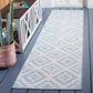 Safavieh Martha Stewart Cyprus Southwestern 2"2" x 9" Ivory and Grey Runner, , large