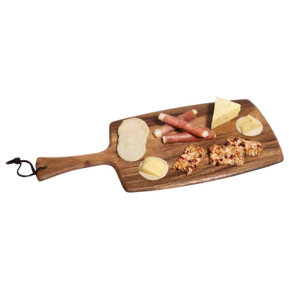 Lipper 18&quot; Paddle Board with Leather Tie in Brown, , large