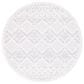 Safavieh Marrakesh MRK566B 6"7" Round Beige and Grey Area Rug, , large