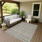 Dalyn Rug Company Soft Essentials Striped Granite 3" x 5" Indoor/Outdoor Area Rug, , large