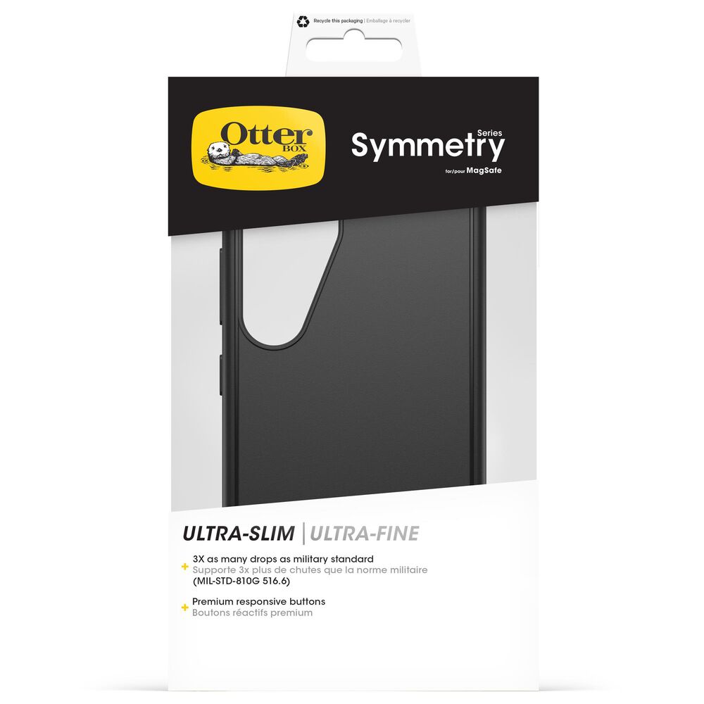 OtterBox Symmetry Magnetic Case for Samsung Galaxy S25 in Black, , large