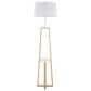 Lumisource Cosmo Floor Lamp in Gold and White, , large