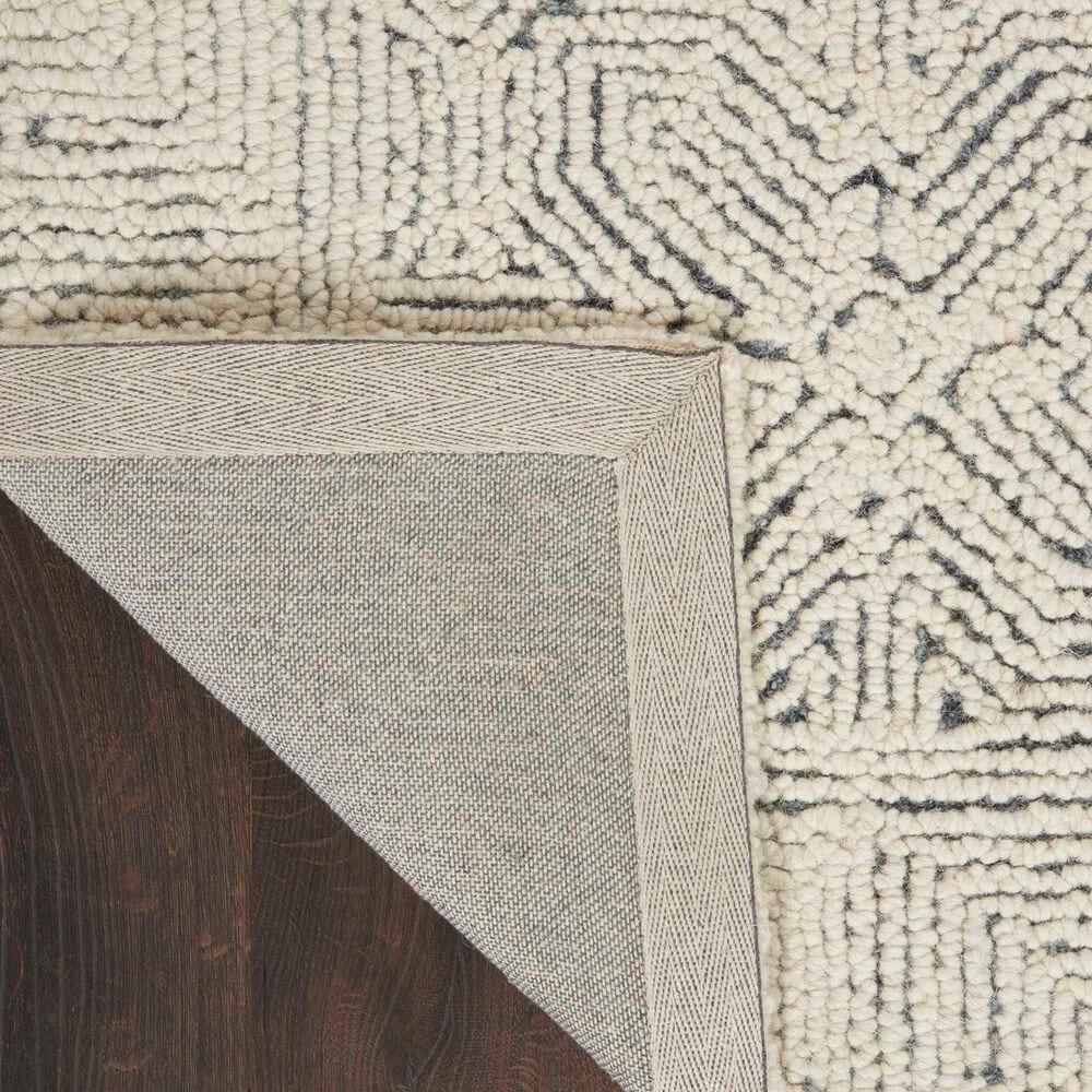 Nourison Colorado 2&#39;3&quot; x 7&#39;6&quot; Ivory and Navy Runner, , large