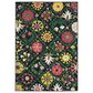 Oriental Weavers Havana HAV09 Navy and Multicolor 9"10" x 12"10" Indoor/Outdoor Area Rug, , large