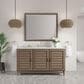 James Martin Vanities Portland 48" Single Bathroom Vanity in Whitewashed Walnut with 3 cm Lime Delight Quartz Top and Rectangular Sink, , large