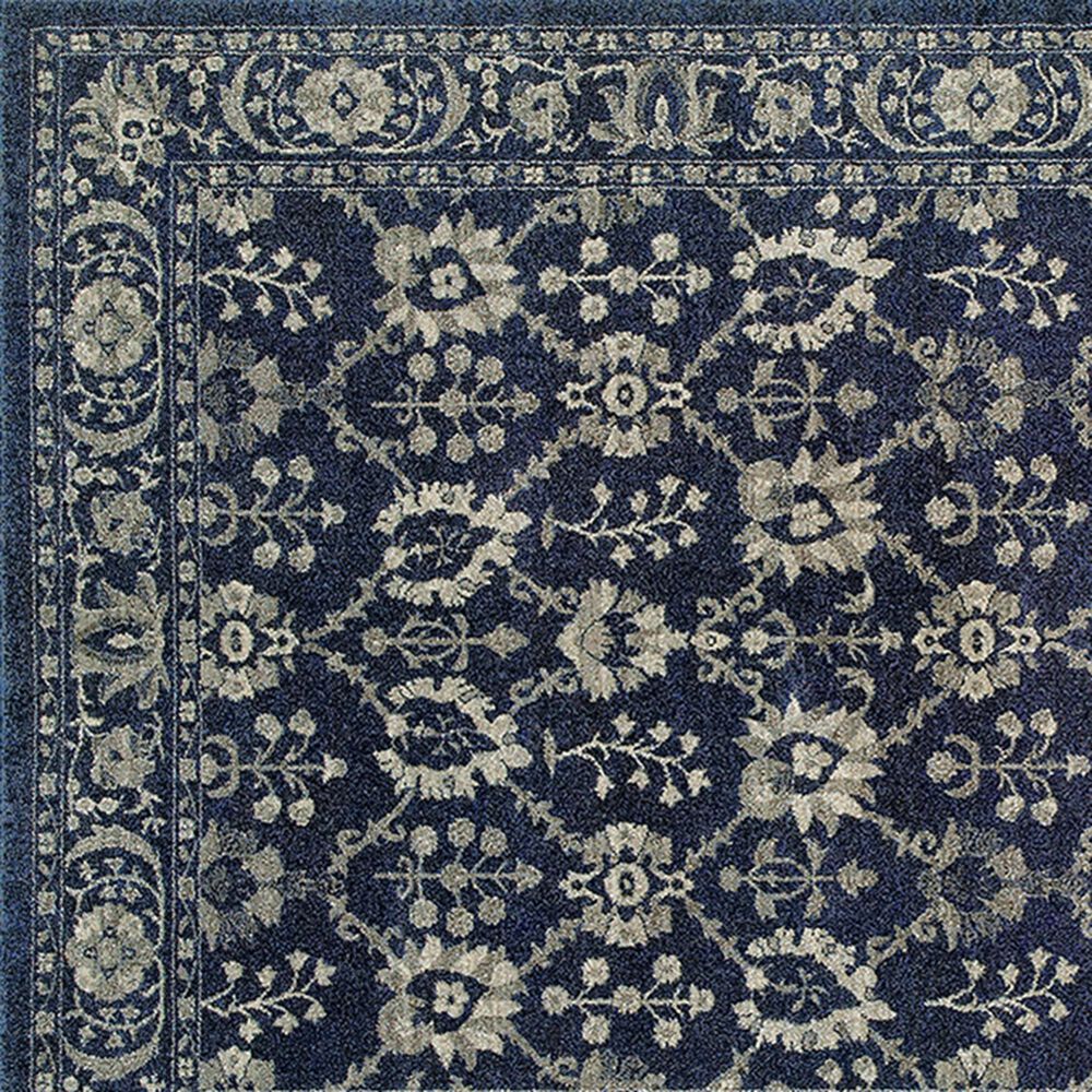 Oriental Weavers Richmond 8020K 12&#39; x 15&#39; Navy Area Rug, , large