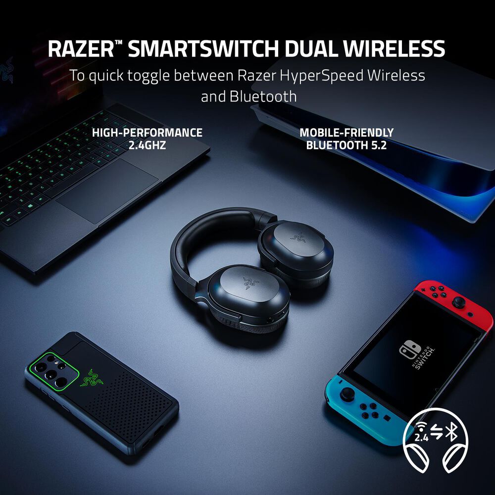 Razer Barracuda X Wireless Gaming Headset in Black, , large