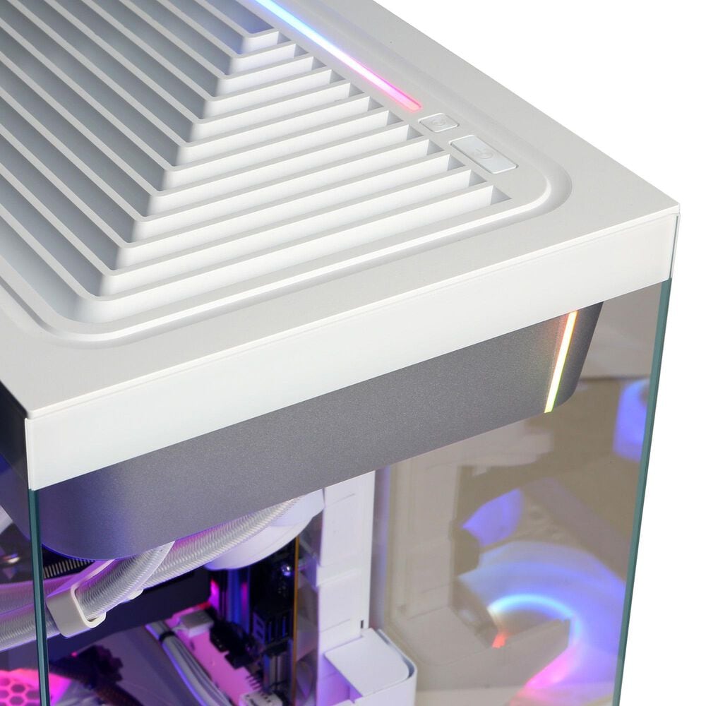 CyberPowerPC Gamer Supreme Gaming Desktop | AMD Ryzen 7 9800X3D - 32GB RAM - AMD Radeon RX 9060 XT Graphics - 2TB SSD in White, , large