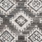 Surya Alyssa 5" x 7"6" Black, White, Gray and Brown Area Rug, , large