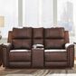 Ashley Bleckley Power Reclining Loveseat in Espresso, , large