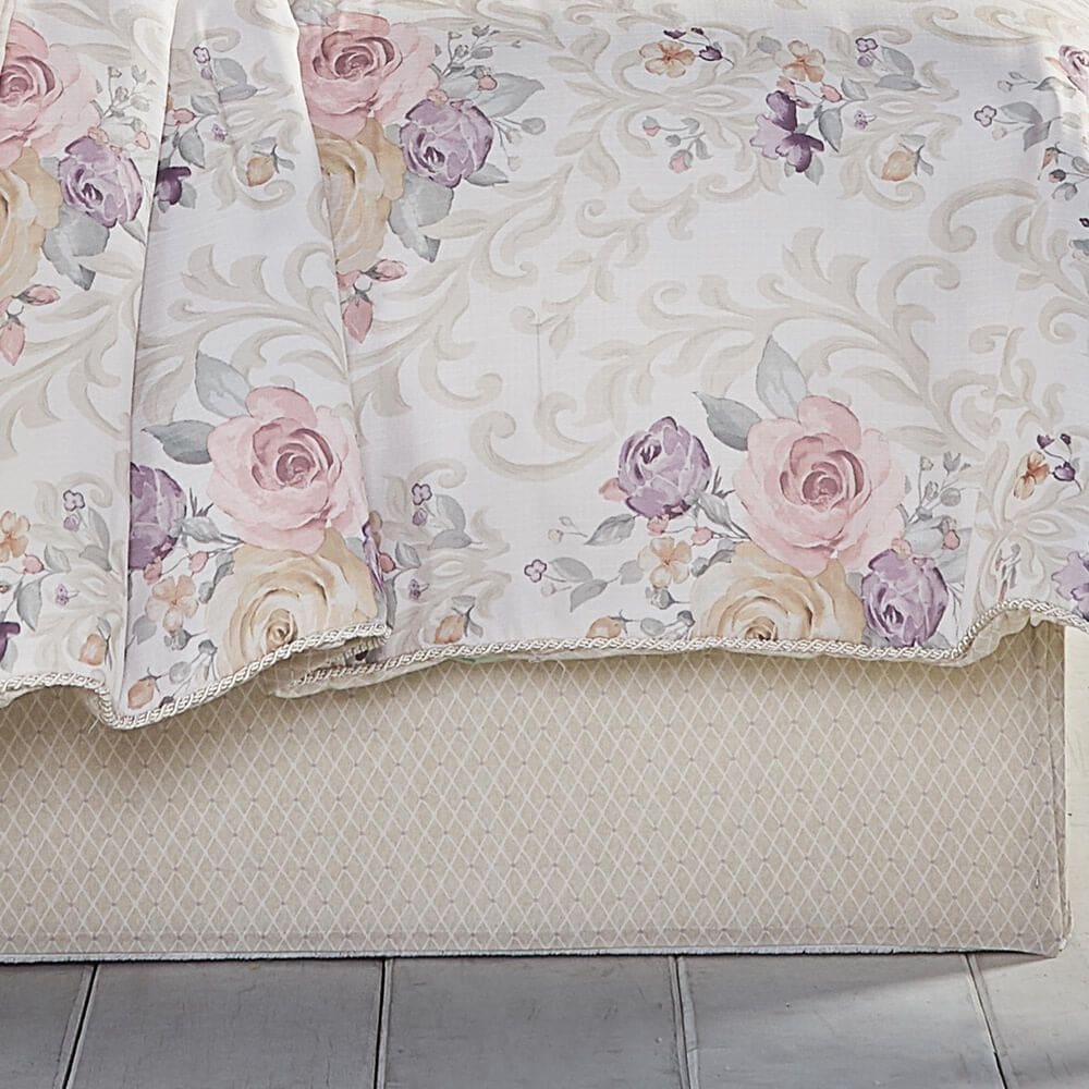 J. Queen New York Chardonnay 4-Piece California King Comforter Set in Ivory, , large