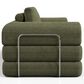 Furniture of America Ellis Stationary Modular Customizable Space-Saving Sofa in Green, , large