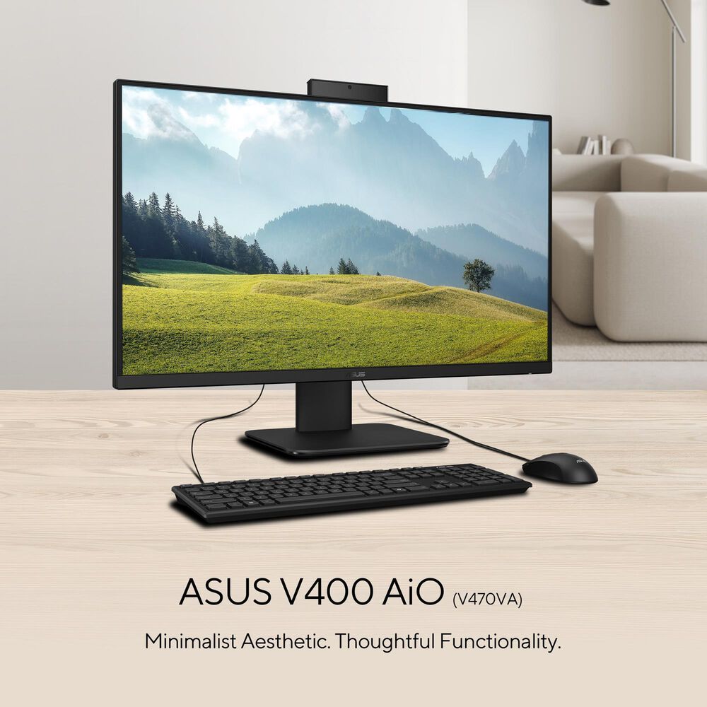 ASUS 27" V400 All-in-One Desktop Computer | Intel Core i5-13420H - 16GB RAM -Intel UHD Graphics - 1TB SSD in Black, , large