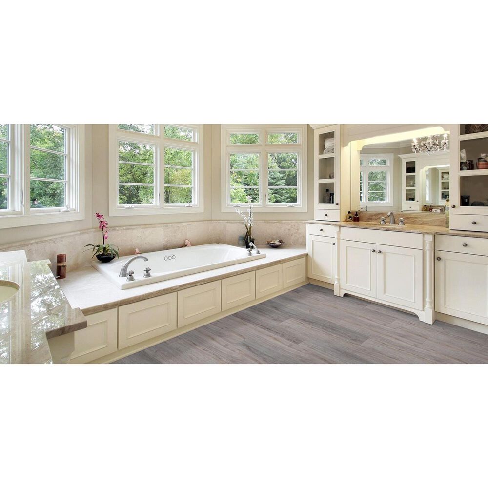 Tarkett ProGen 7&quot; x 48&quot; Luxury Vinyl Plank in Cerused Oak Powder, , large