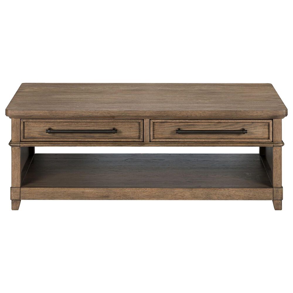Belle Furnishings Artisan Home Rectangular Cocktail Table in Sienna Stone, , large
