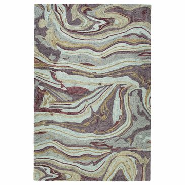 Kaleen Rugs Marble 2" x 3" Aubergine, Bordeaux, Sand, Graphite, Charcoal and Spa Area Rug, , large