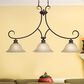 Golden Lighting Lancaster 3-Light Linear Pendant in Rubbed Bronze, , large
